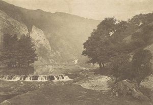 Sisäänkäynti Dove Daleen, Derbyshiren osavaltioon, 1880-luku, painettu 1888, 1880-luku, painettu 1888.