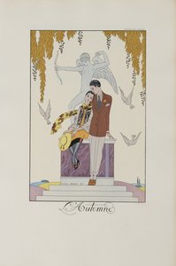 Röyhelöitä ja röyhelöitä: Syksy, 1925. tekijältä George Barbier