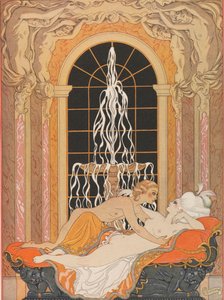 Kuvitus epistolaariromaaniin Dangerous Liaisons Dangerous Liaisons, 1934.