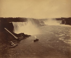 Niagaran putoukset, n. 1890.