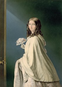Morsiusneito (chromolitho) tekijältä George Baxter