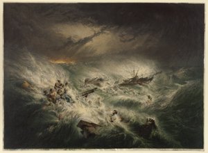 The Wreck of the Reliance (12. marraskuuta) tekijältä George Baxter