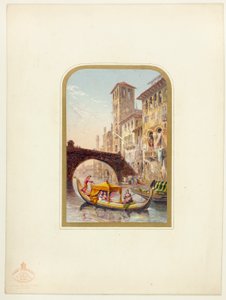 Verona, iltakuva tekijältä George Baxter