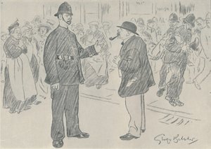 Poliisi ja kansa, 1920 tekijältä George Belcher