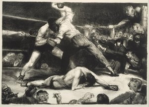Knock-Out tekijältä George Bellows