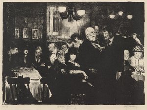 Taiteilijoiden ilta tekijältä George Bellows