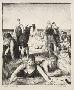 Uimaranta tekijältä George Bellows