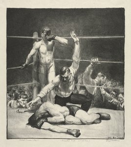 Laskettu ulos, Ensimmäinen kivi tekijältä George Bellows