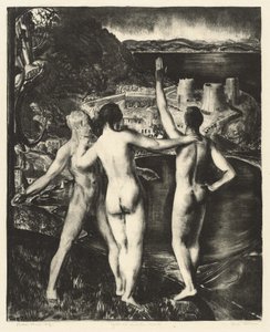 Lychnis ja hänen poikansa tekijältä George Bellows