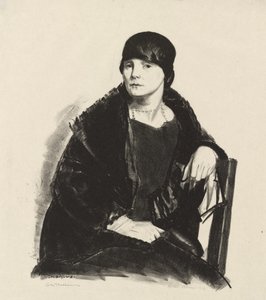 Rouva R:n muotokuva tekijältä George Bellows