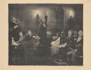 Rukouskokous, toinen kivi tekijältä George Bellows