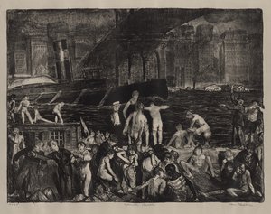 Splinter Beach tekijältä George Bellows