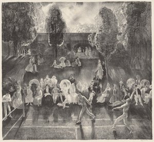 Tennis tekijältä George Bellows