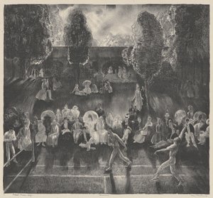 Tennis tekijältä George Bellows