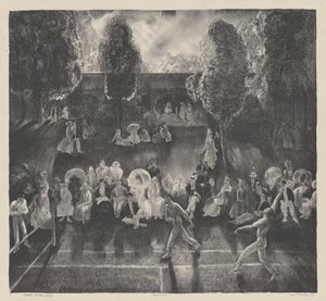 Tennis tekijältä George Bellows