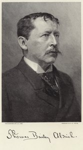Thomas Bailey Aldrichin muotokuva tekijältä George C. Cox