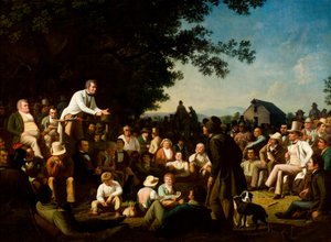 Stump Speaking tekijältä George Caleb Bingham