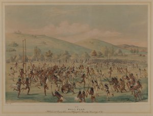 Ball Play (La Crosse) tekijältä George Catlin