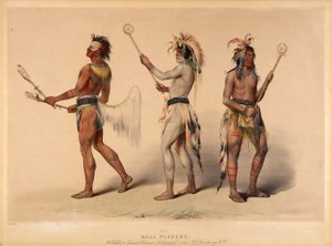 Pallopelaajat tekijältä George Catlin