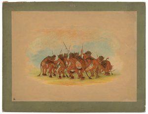 Buffalo Dance - Mandan tekijältä George Catlin