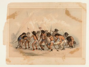 Buffalon tanssi nro 8 tekijältä George Catlin