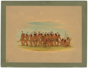 Koiran tanssi - Sioux tekijältä George Catlin