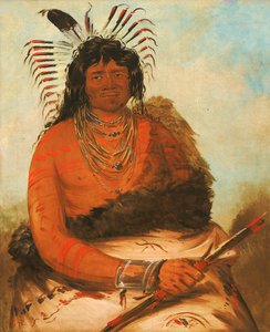 Háh-nee, Majava, soturi tekijältä George Catlin