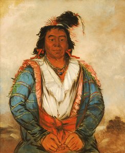 Hose-put-o-káw-gee, rohkea, 1834. tekijältä George Catlin