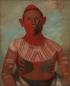 I-o-wáy, yksi Black Hawkin merkittävimmistä sotureista tekijältä George Catlin