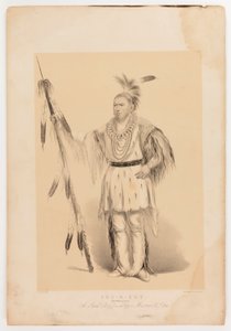 Joc-o-sot, kävelevä karhu tekijältä George Catlin