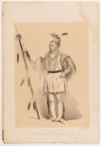 Joc-o-sot, kävelevä karhu tekijältä George Catlin
