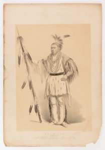 Joc-o-sot, kävelevä karhu tekijältä George Catlin