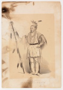 Joc-o-sot, kävelevä karhu tekijältä George Catlin