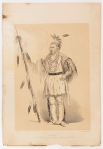 Joc-o-sot, kävelevä karhu tekijältä George Catlin