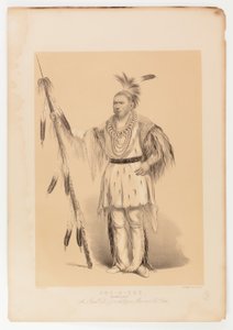 Joc-o-sot, kävelevä karhu tekijältä George Catlin