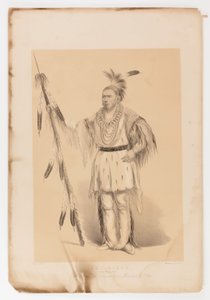 Joc-o-sot, kävelevä karhu tekijältä George Catlin