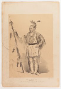 Joc-o-sot, kävelevä karhu tekijältä George Catlin