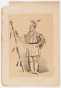 Joc-o-sot, kävelevä karhu tekijältä George Catlin