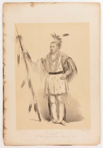 Joc-o-sot, kävelevä karhu tekijältä George Catlin