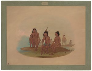 Marahua-intiaanit tekijältä George Catlin