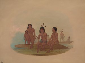 Marahua-intiaanit, 18541869. tekijältä George Catlin