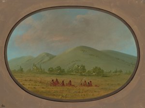 Nishnabotana Bluffs, Ylä-Missouri, 18611869. tekijältä George Catlin