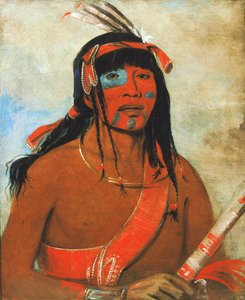 O-tá-wah, Ottaway, soturi, 1835. tekijältä George Catlin
