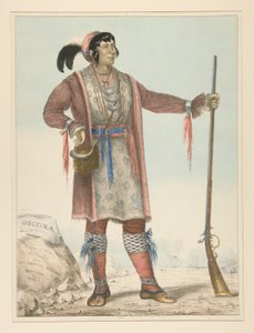 Osceola (intialainen päällikkö) tekijältä George Catlin