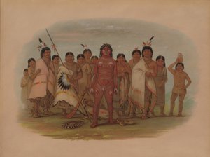 Paint Me - Apachee, 18551869. tekijältä George Catlin