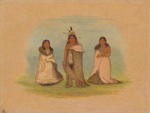 Puncah-intiaanit, 1861. tekijältä George Catlin