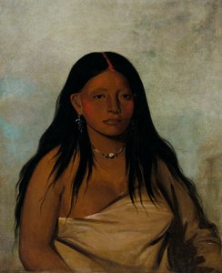 Shé-de-ah, Wild Sage, Wichitan nainen. tekijältä George Catlin