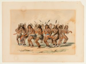 Karhun tanssi - nro 18 tekijältä George Catlin