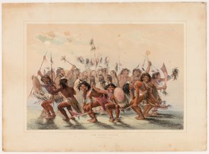 Päänahan tanssi tekijältä George Catlin