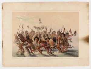 Päänahan tanssi tekijältä George Catlin